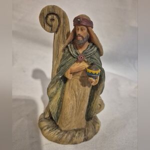 Nativity Wise Man Figurine Replacement letter "L"  of NOEL
